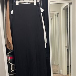 Women's Black Maxi Skirt